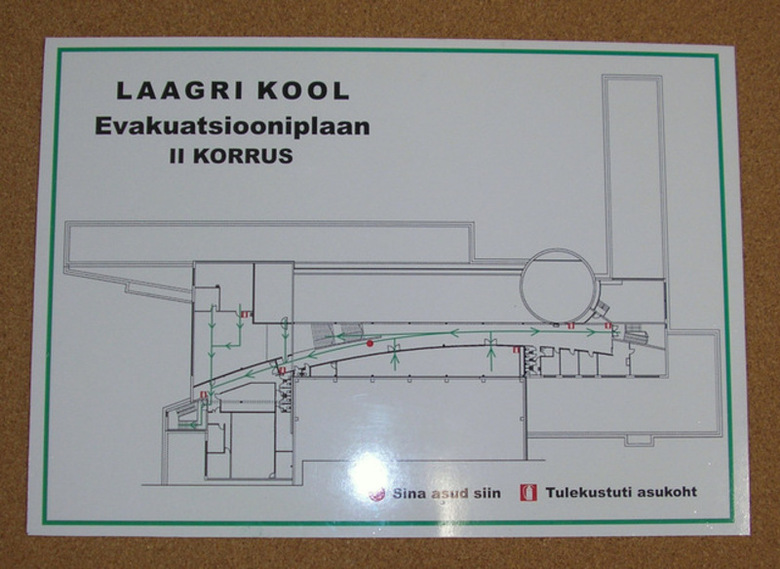 Evakuatsiooniplaan plastikust